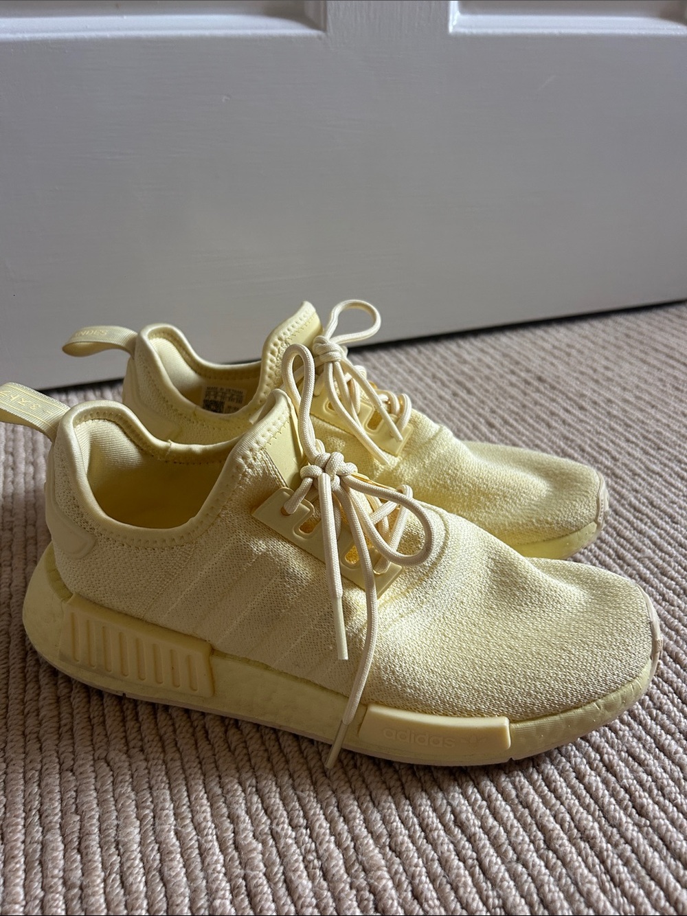 Yellow Adida Sneakers